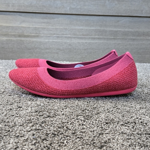 Allbirds Tree Breezer Women's Ballet Flats NEW size 10 in Lux Pink - Picture 6 of 11